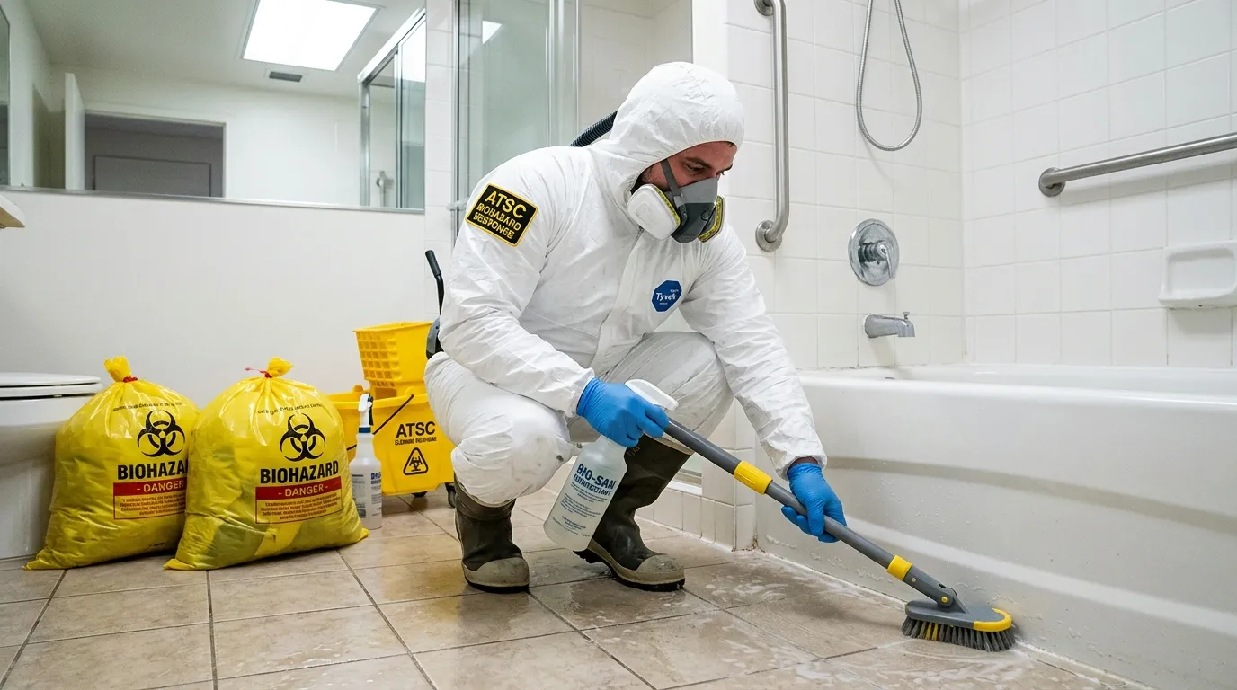 Decontamination equipment deployed for Blood Cleanup in Fort Lupton